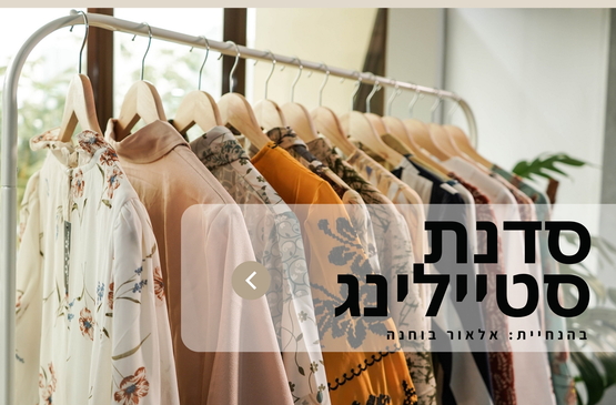 תמונת מופע: סדנת סטיילינג